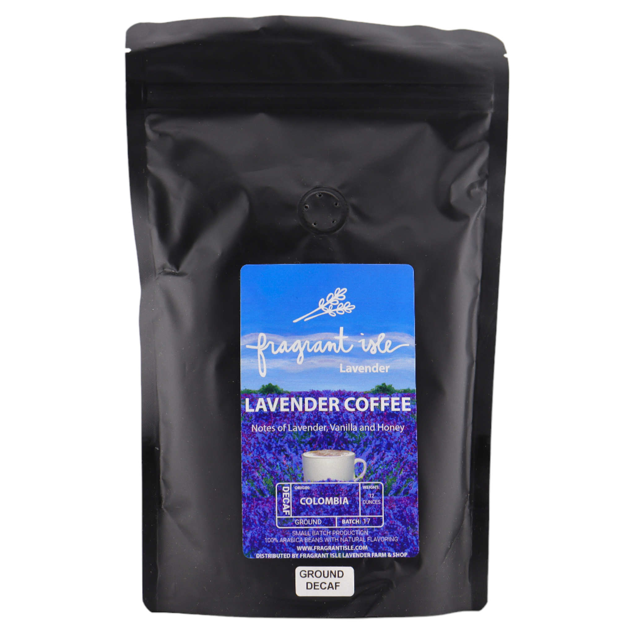 Lavender Decaf Ground Coffee