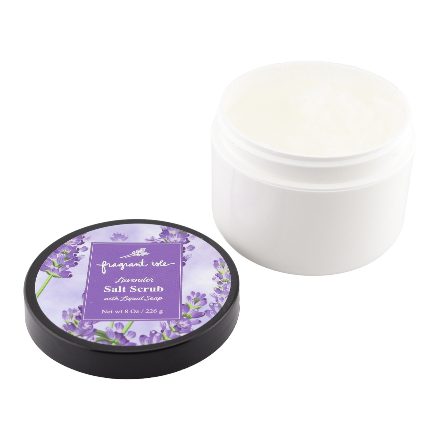 Lavender Salt Scrub - 8 oz