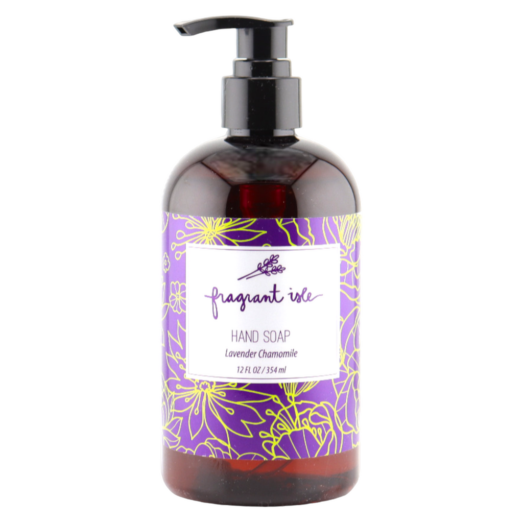 Men's Lavender Hand Soap - 12 oz – Fragrant Isle Lavender Farm & Shop