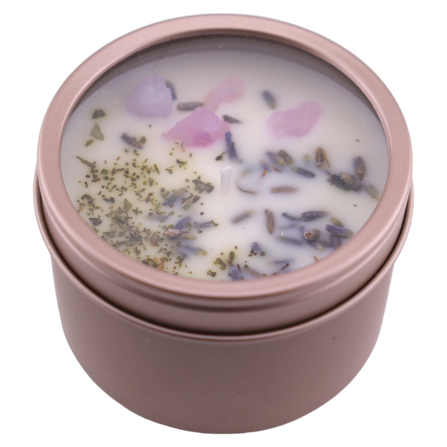 Rose Gold Tin Candle
