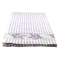 Poli-Dri Lavender Sprig Tea Towel