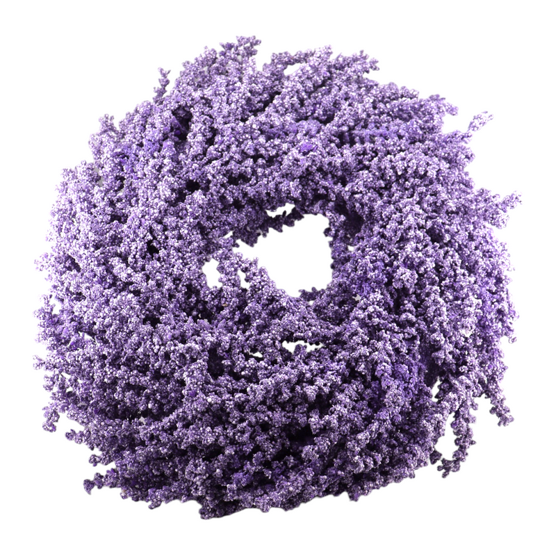 Purple Lavender Wreath - 18 in