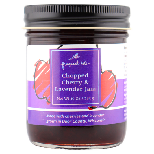 Lavender Cherry Jam - 10 oz