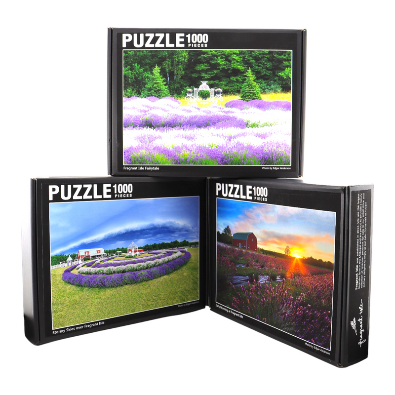 Lavender Field Jigsaw Puzzle