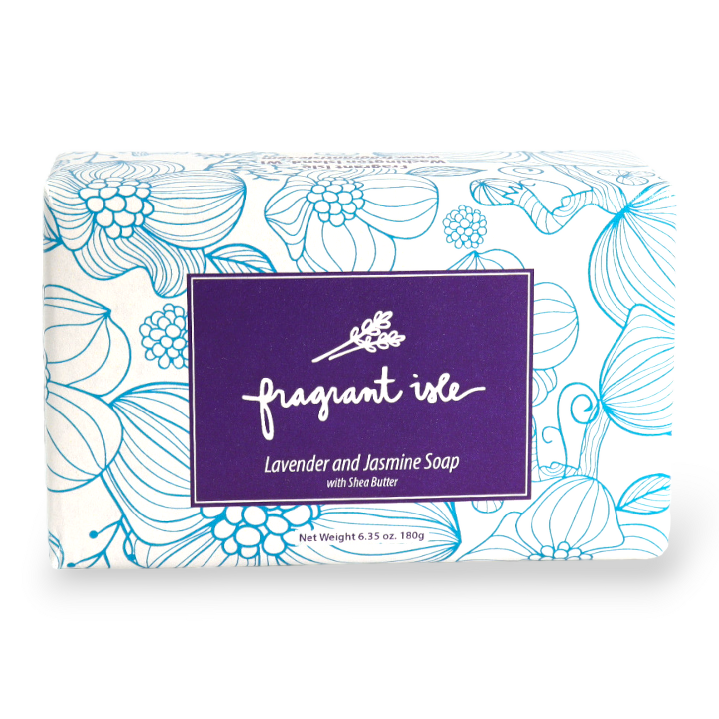 Lavender and Jasmine Soap with Shea Butter - 6.35 oz