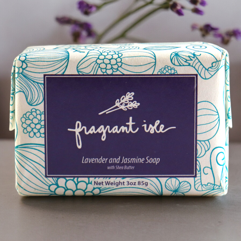 lavender and jasmine plants Lavender Jasmine Shea Butter Soap