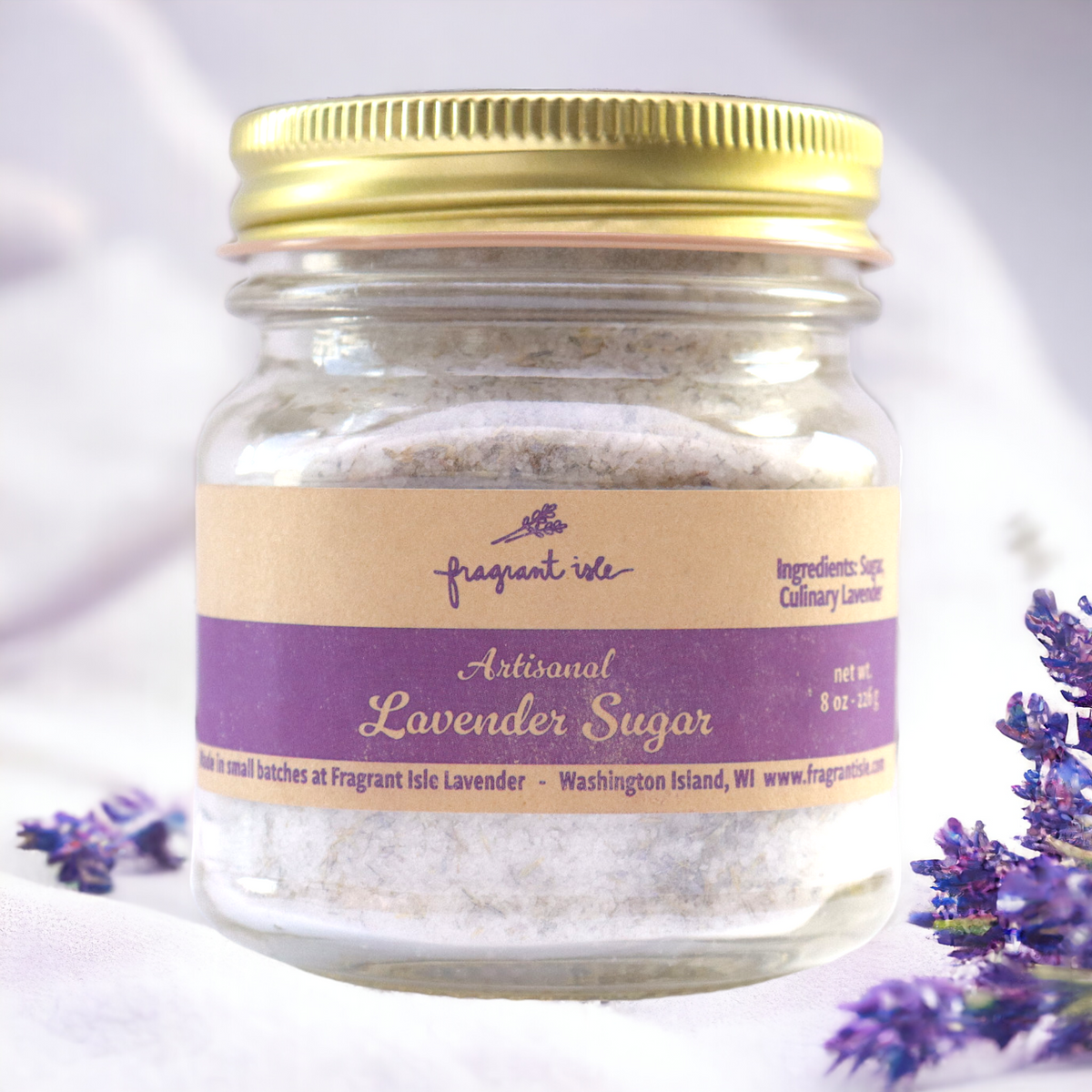 Lavender Sugar 8 oz