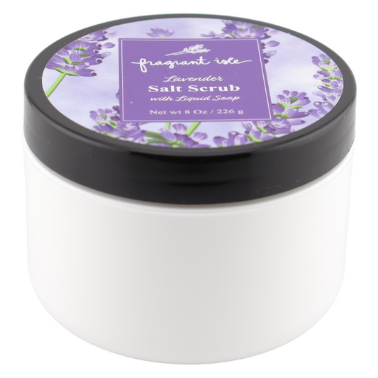 Lavender Salt Scrub - 8 oz