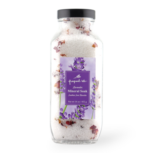 Lavender Mineral Soak - 16 oz