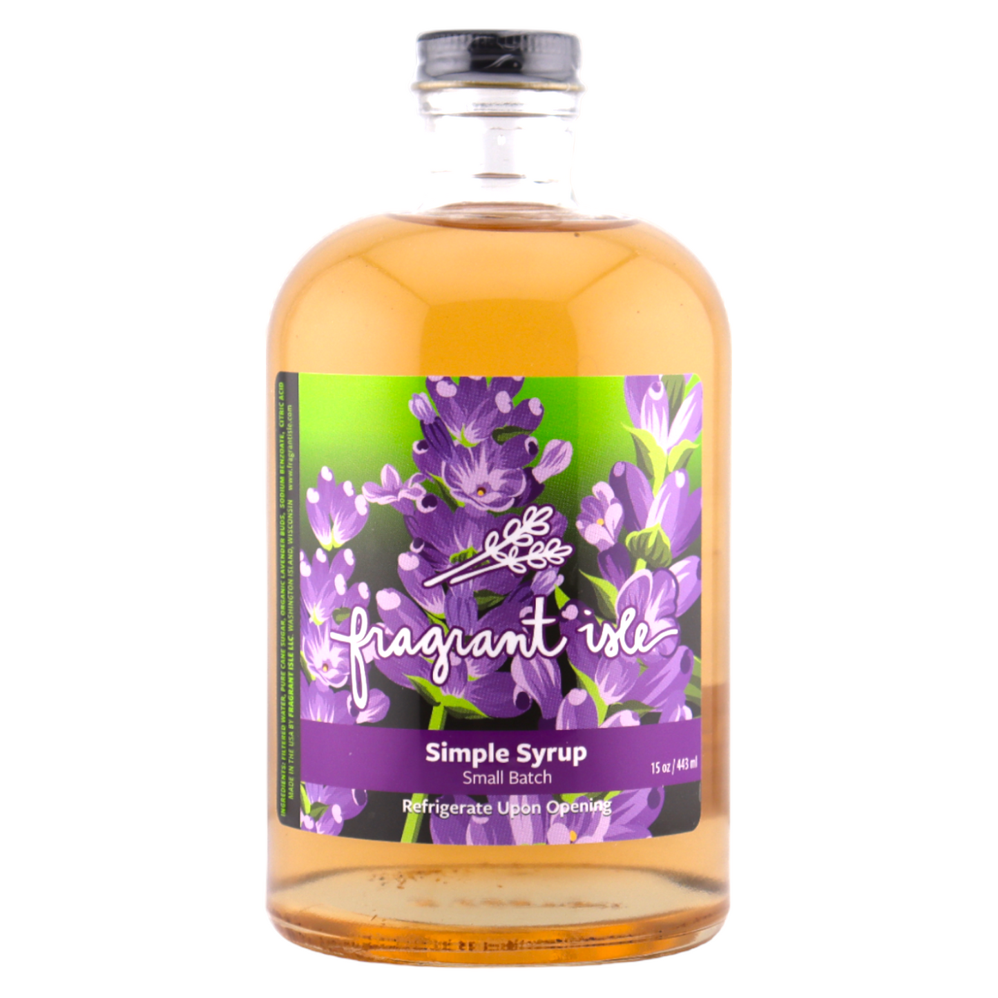 Fragrant Isle Lavender Simple Syrup