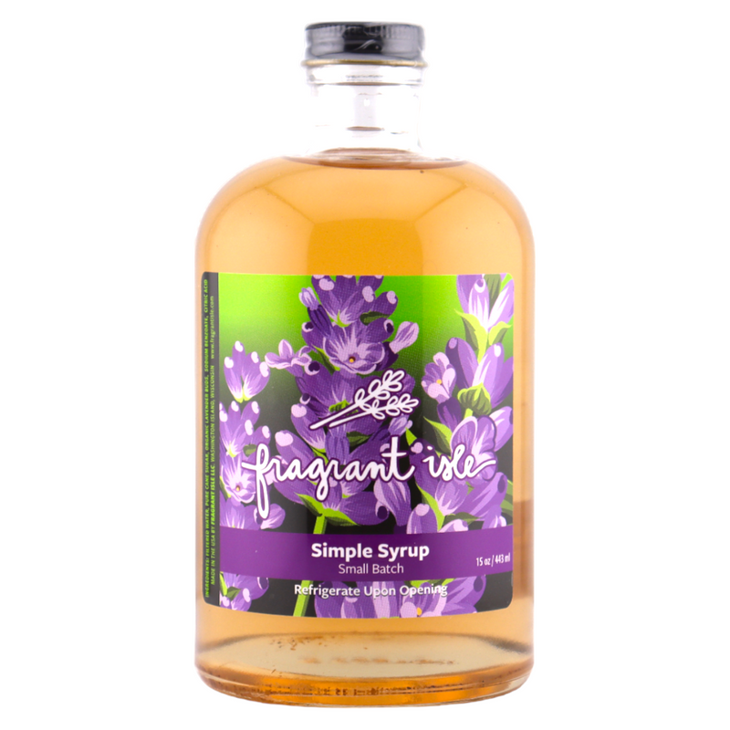 Fragrant Isle Lavender Simple Syrup SM