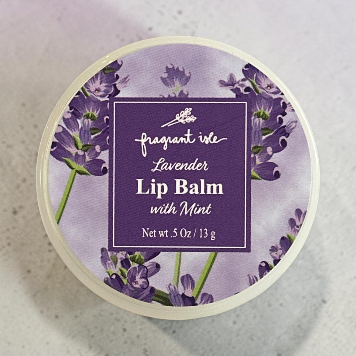Lavender Lip Balm w/ Mint - 0.5 oz