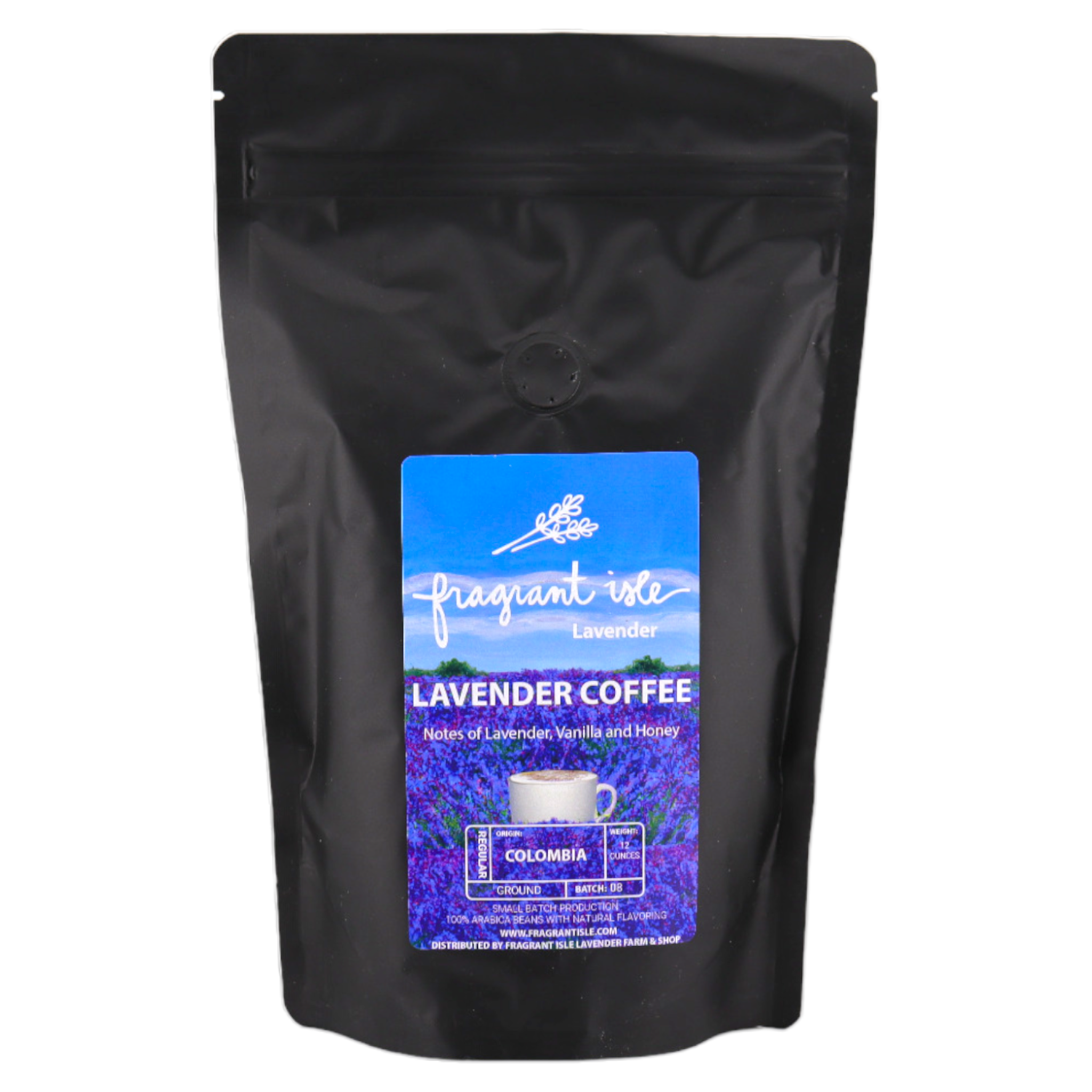 Lavender Ground Coffee 12 Oz
