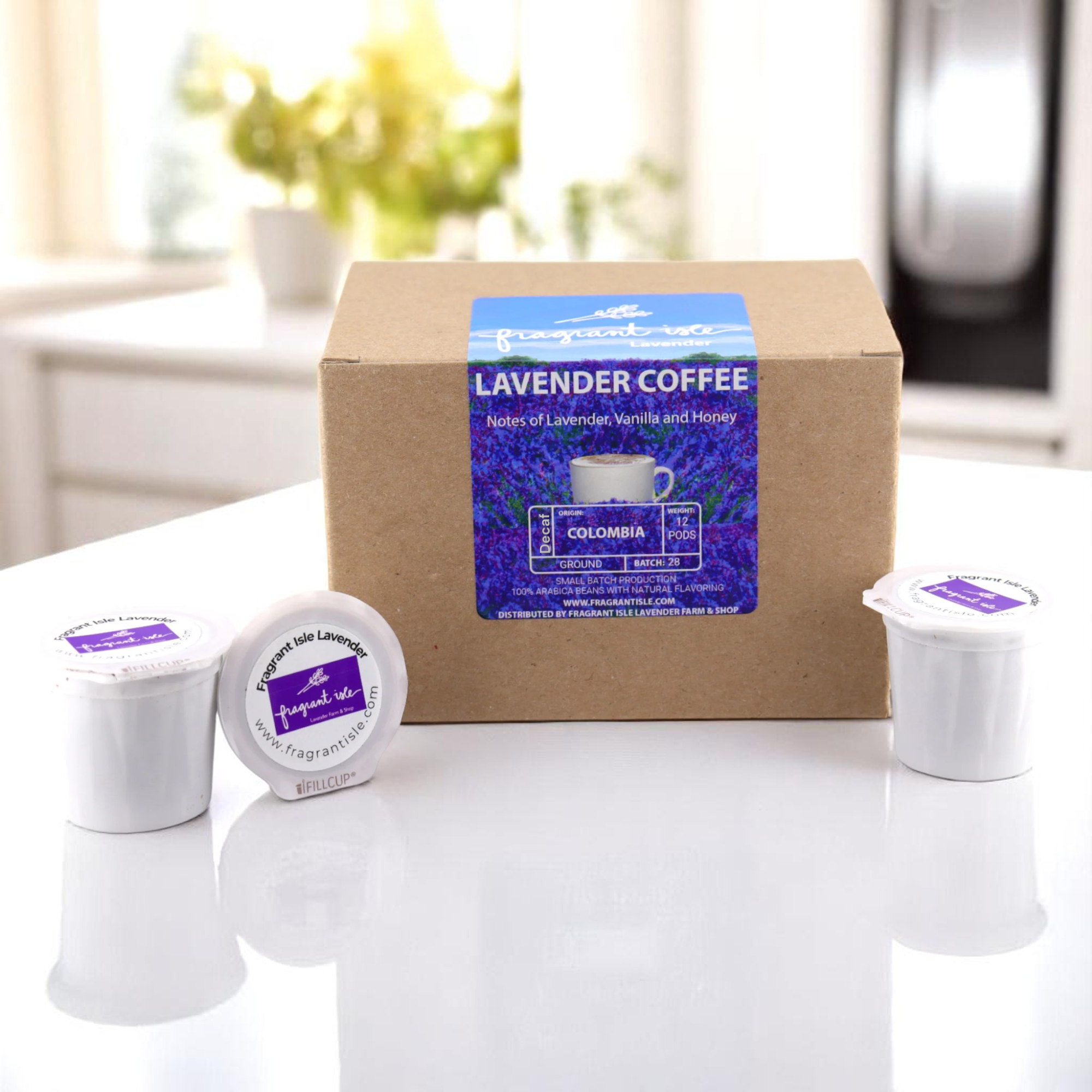 Lavender Coffee - 12 Keurig Pods DECAF