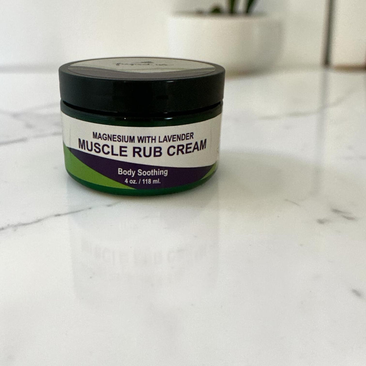 Magnesium Muscle Rub w/Lavender - 4 oz