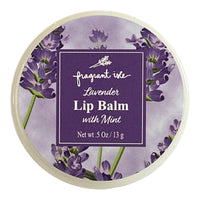 Lavender Lip Balm w/ Mint - 0.5 oz