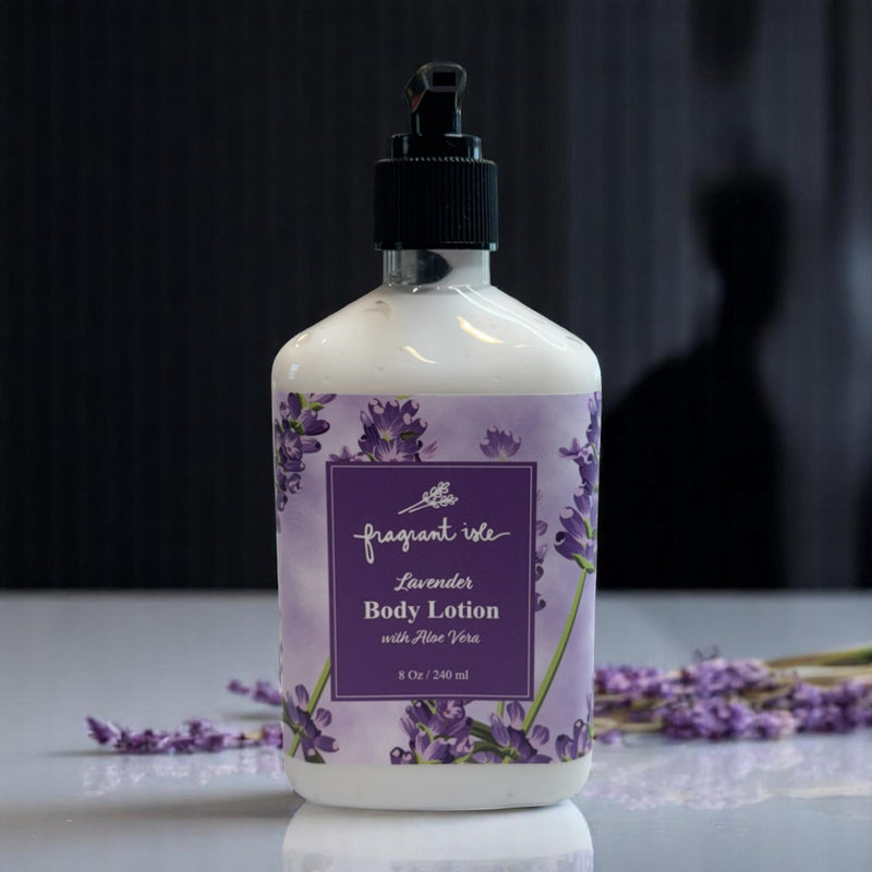 lavender and cotton flower lotion Lavender Body Lotion