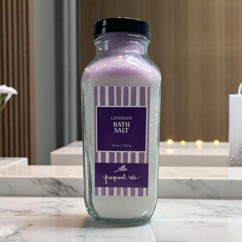 Lavender Bath Salt - 20 oz