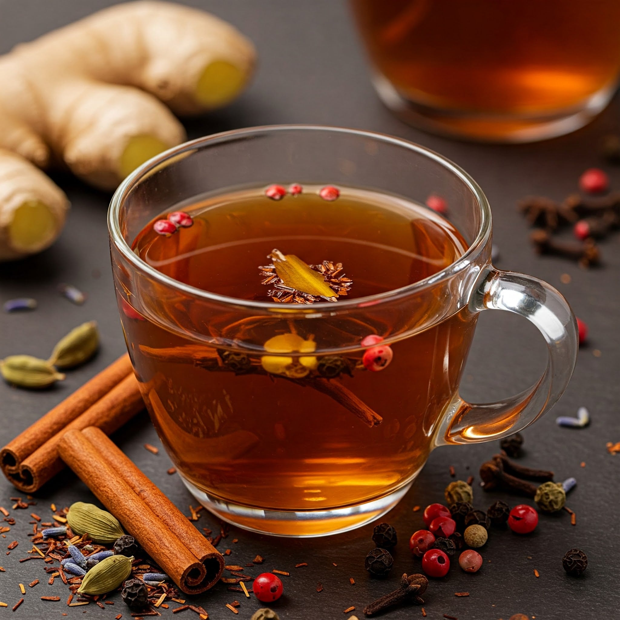 Masala Chai Tea w/Lavender - 2 oz – Fragrant Isle Lavender Farm & Shop