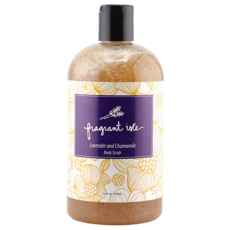 Lavender Chamomile Body Scrub - 16 oz