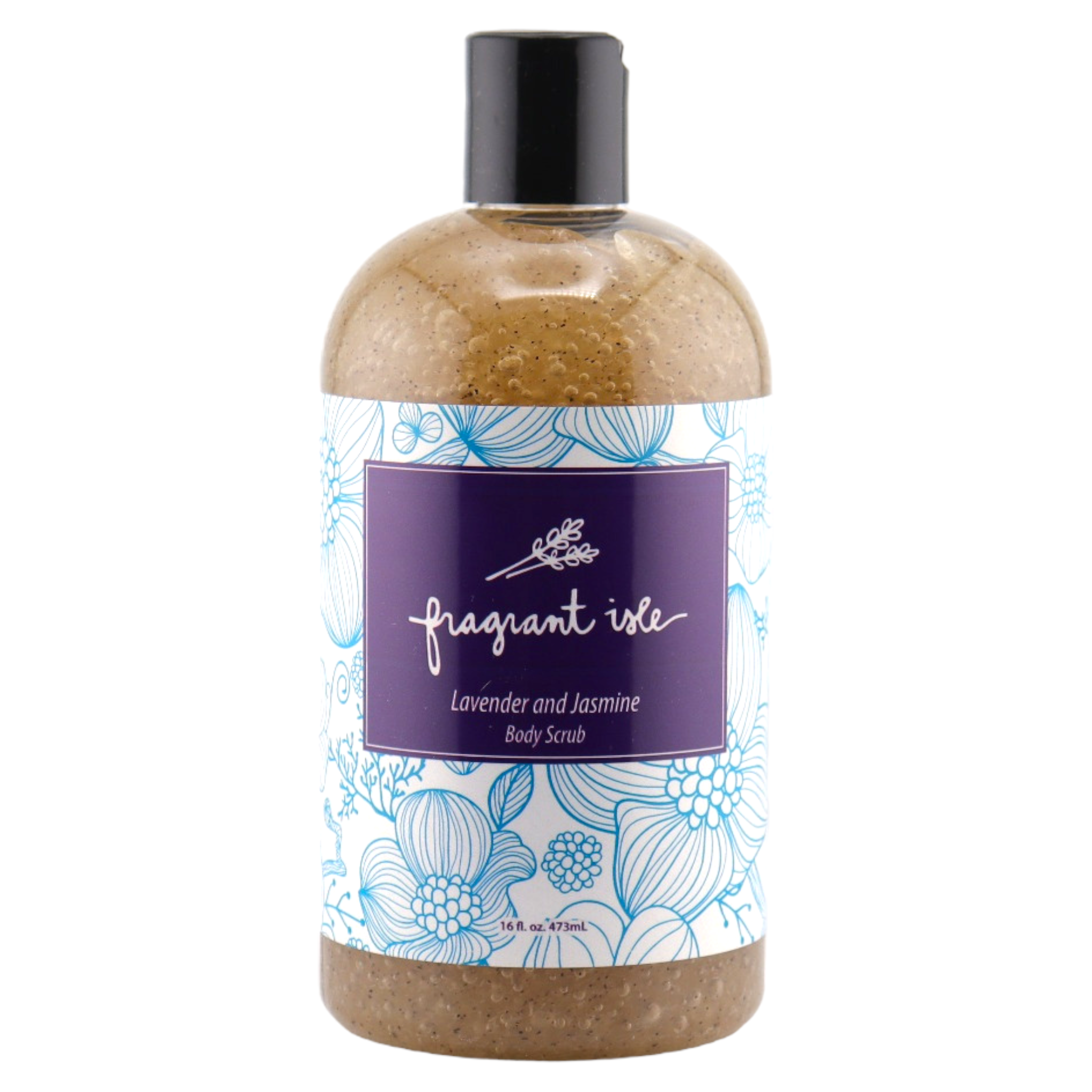 Lavender Jasmine Body Scrub - 16 oz