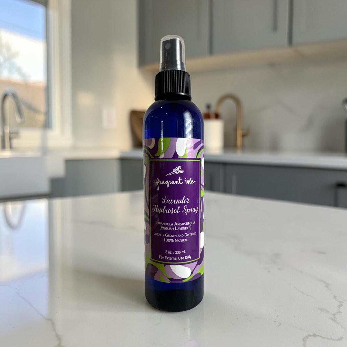 Lavender Hydrosol Spray Bottle - 8 oz