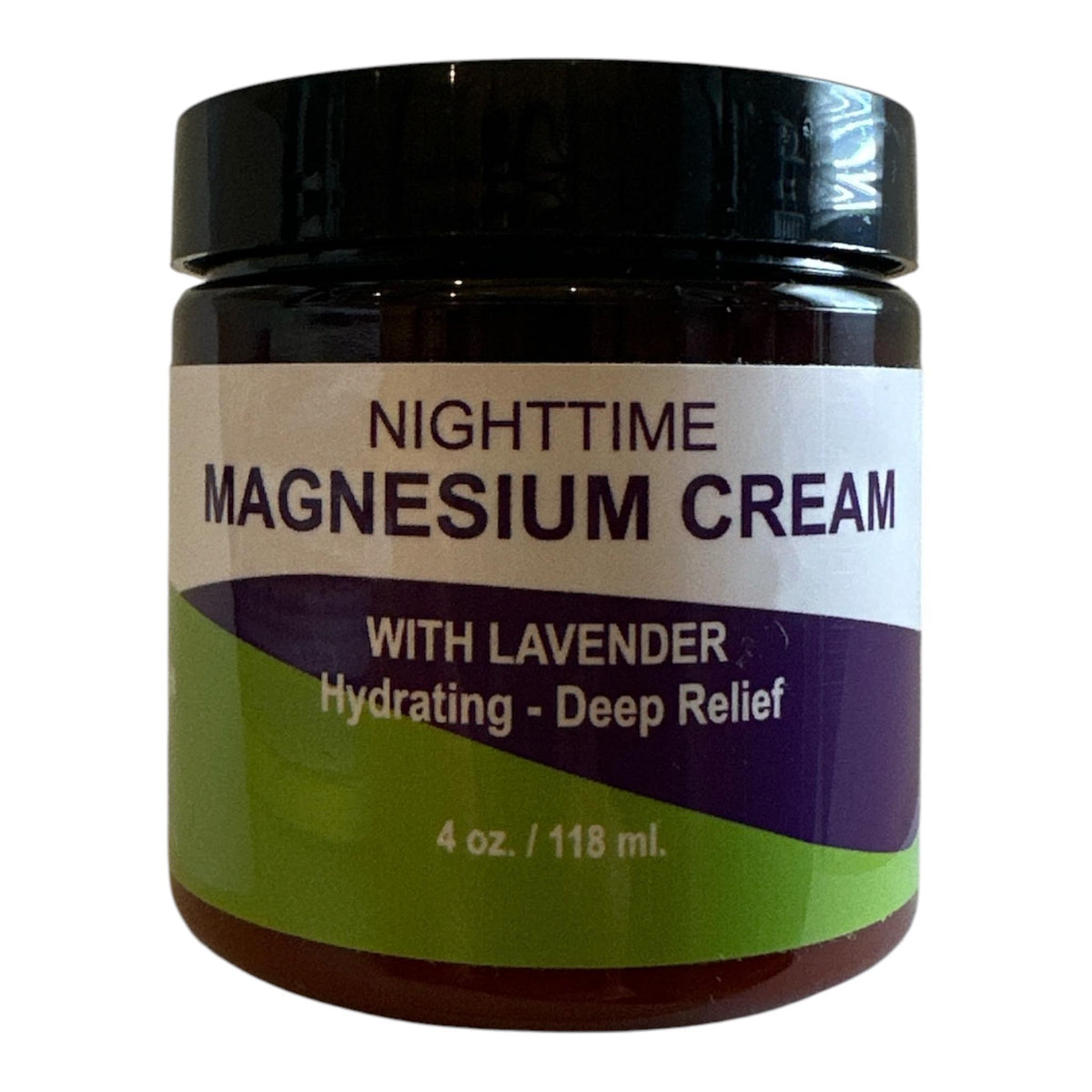 Magnesium Nighttime Cream w/Lavender - 4 oz
