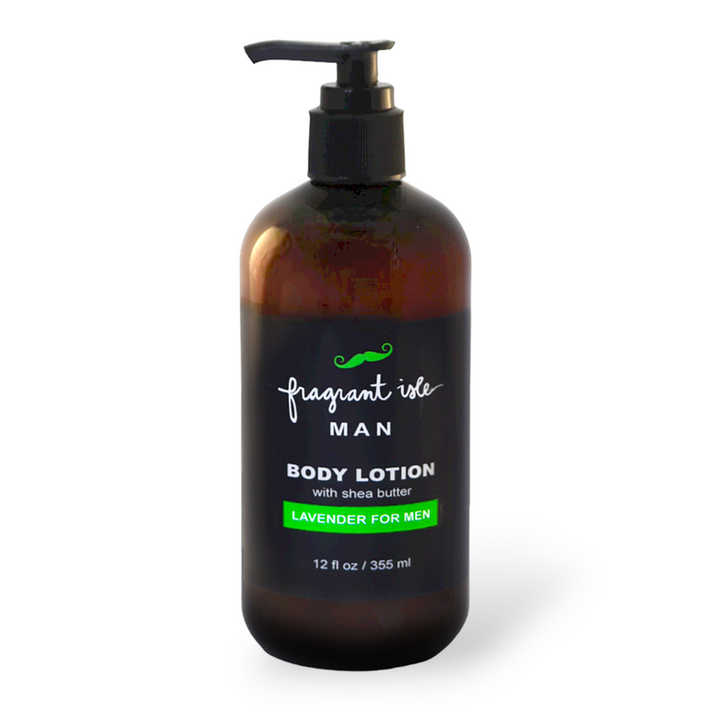 Men's Lavender Body Lotion - 12 oz