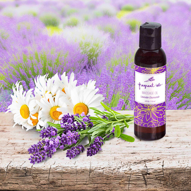 Lavender Chamomile Massage Oil - 4 oz