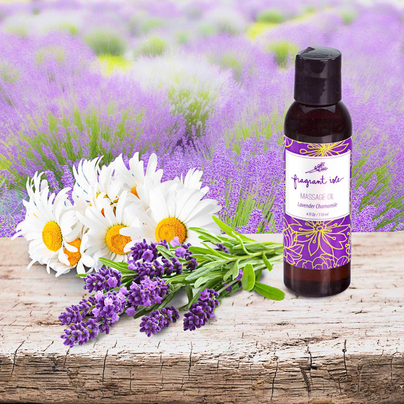 lavender oil plants Lavender Chamomile Massage Oil
