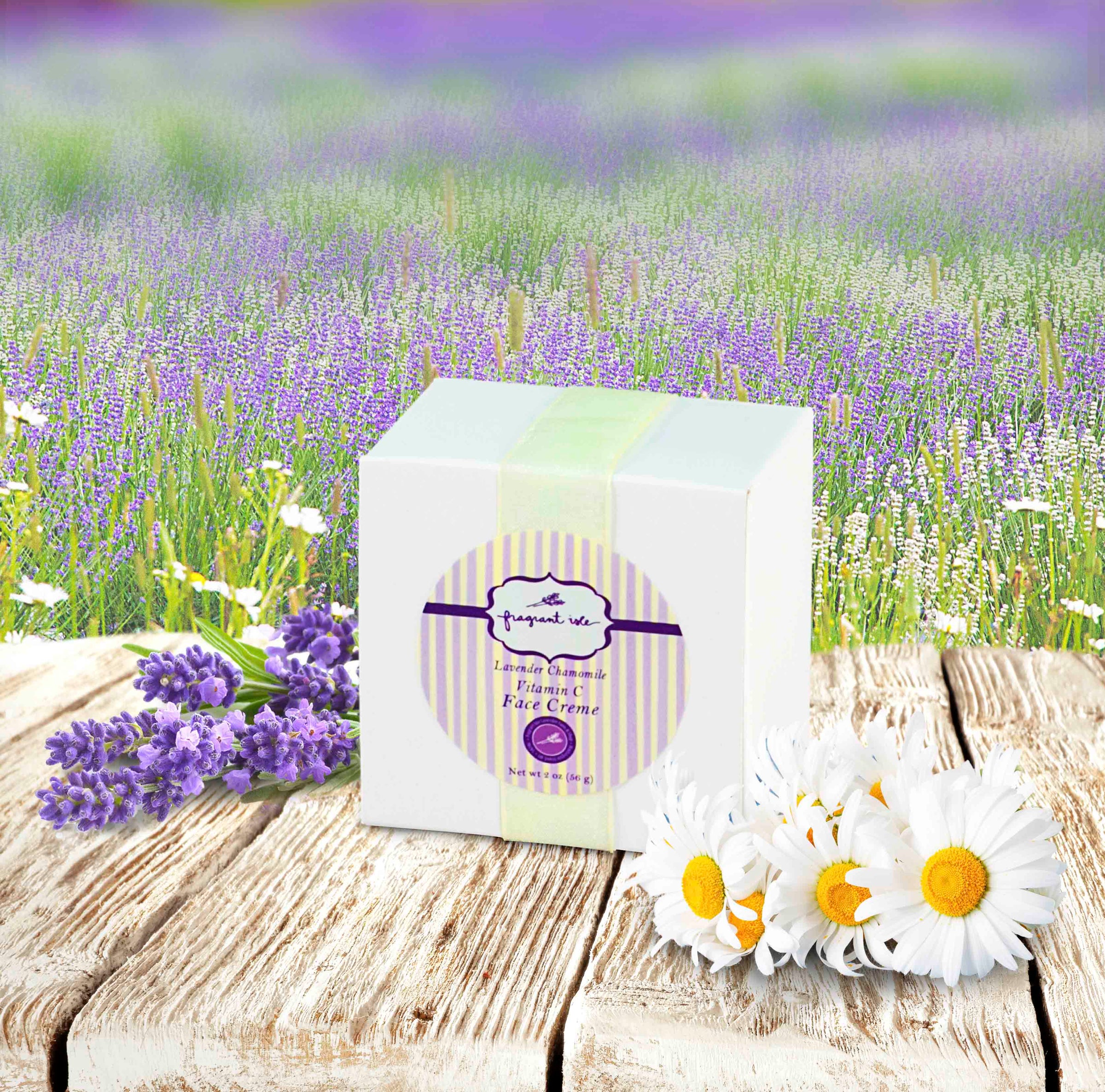 Lavender Chamomile Massage Oil - 4 oz – Fragrant Isle Lavender Farm & Shop